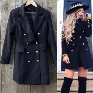 Black Captains Blog Nautical Blazer Jacket 🌿